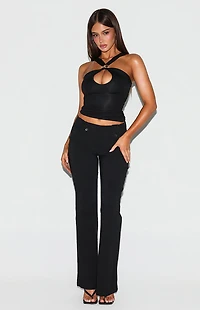 Tiger Mist Finch Halter Top