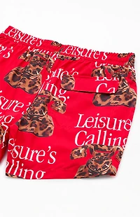 Duvin Design Cat Call 4.5" Swim Trunks
