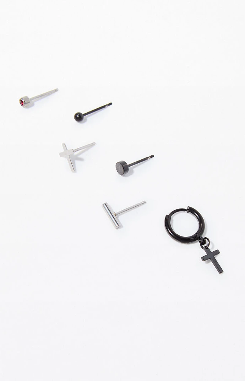 Pacsun 6 Piece Mixed Party Earrings