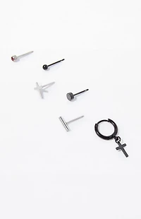 Pacsun 6 Piece Mixed Party Earrings