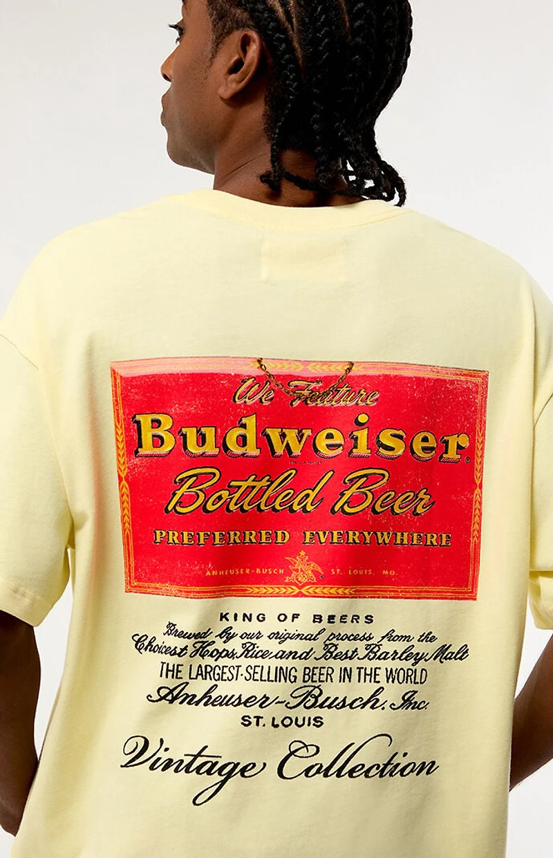 Budweiser by Pacsun Featured Vintage Label T-Shirt
