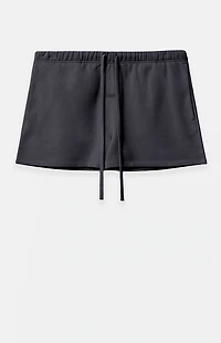 Fear of God ESSENTIALS Women's Faded Black Signature Running Shorts