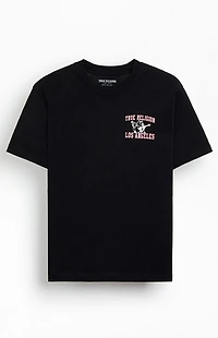 True Religion Mesh Print Buddha T-Shirt