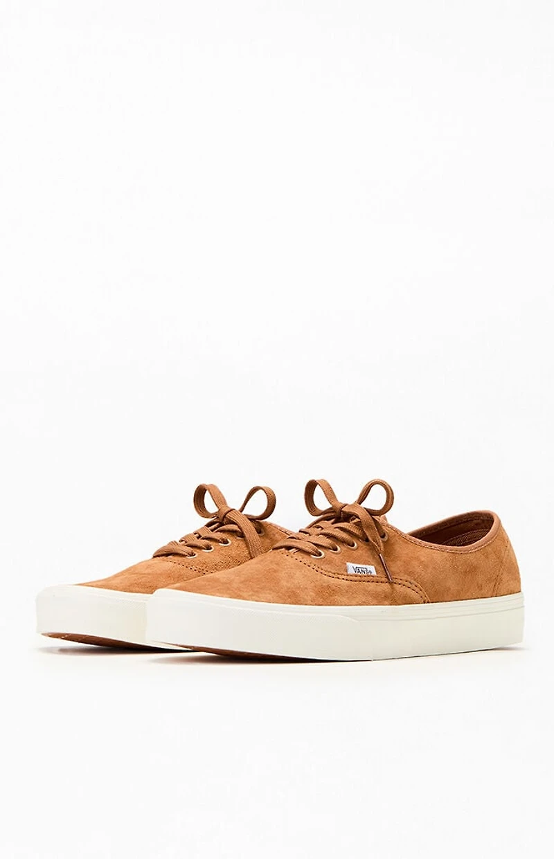 Vans Brown Suede Authentic Shoes