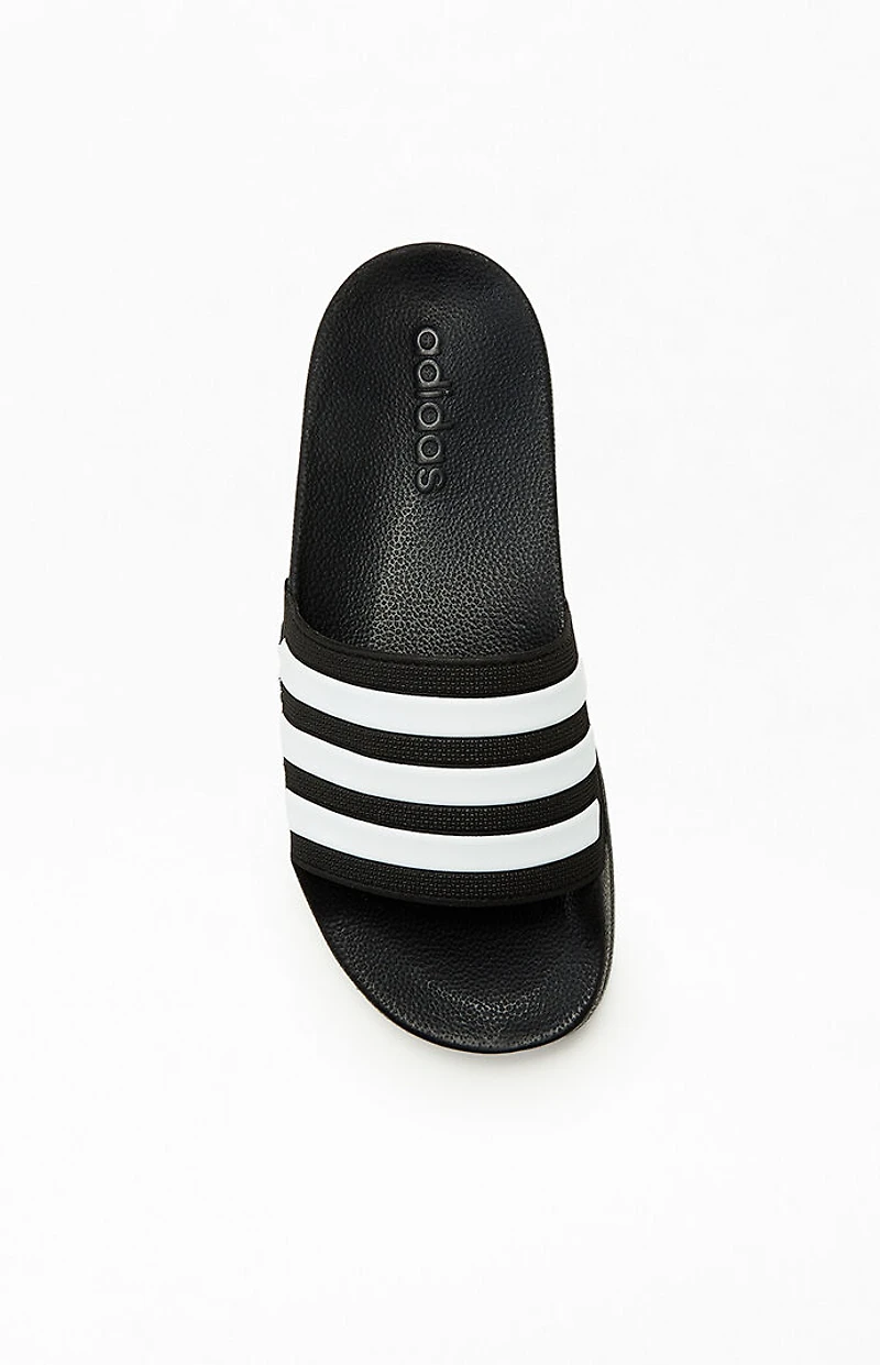 adidas Kids Black Adilette Slide Sandals
