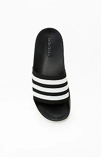 adidas Kids Black Adilette Slide Sandals