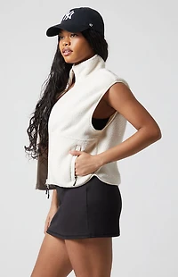 PAC 1980 Active Ski Fleece Back Track Sherpa Vest