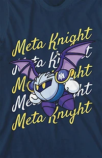 Kids Kirby Meta Knight Flying T-Shirt
