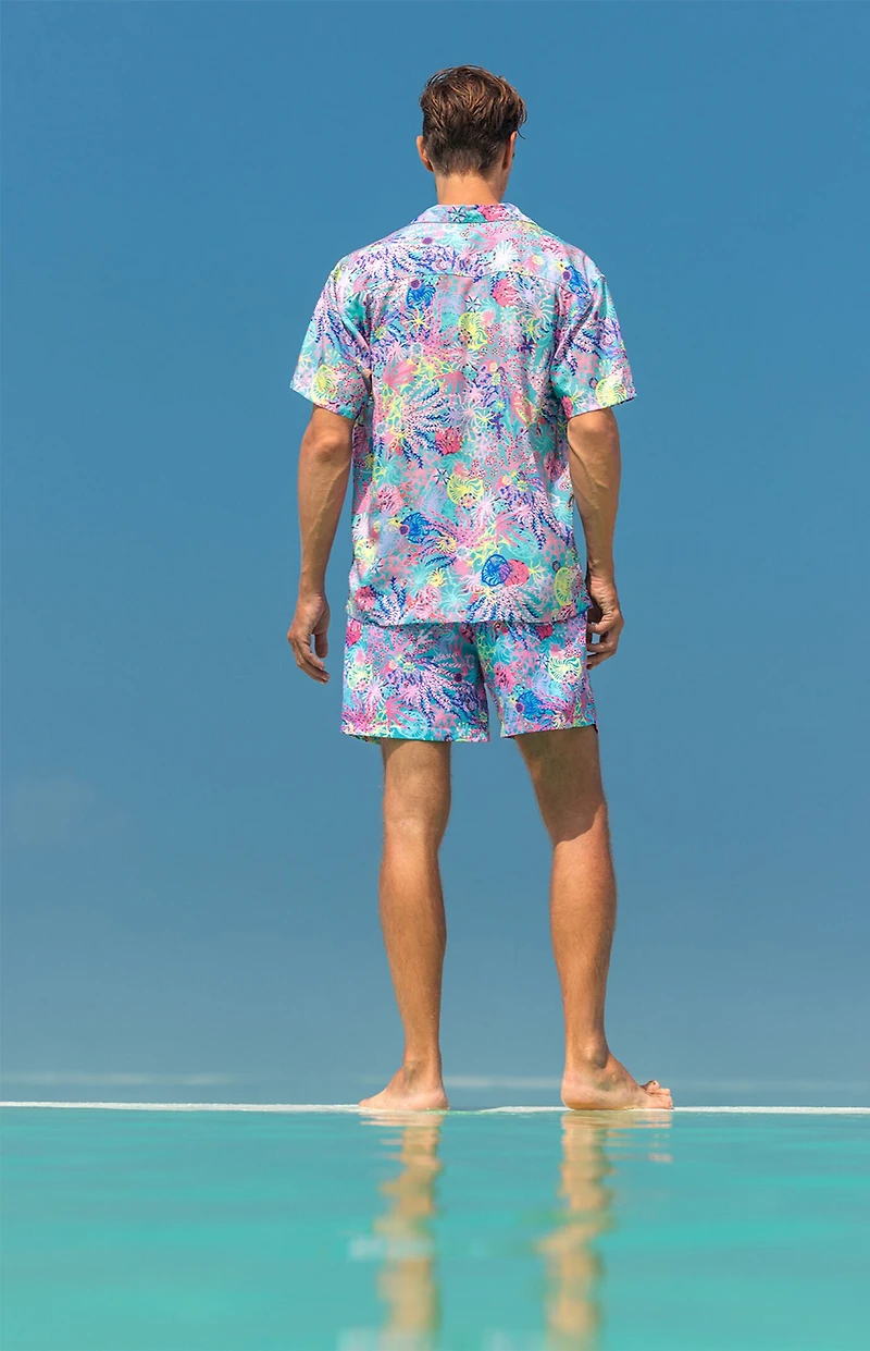 Boardies Coral 4.5" Swim Trunks