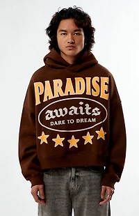 Pacsun Paradise Awaits Cropped Hoodie