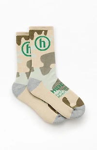 Hidden NY Camo Crew Socks