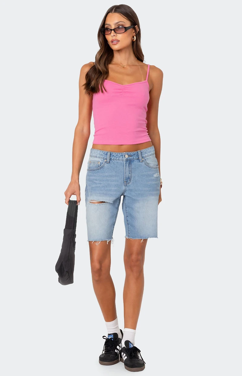Edikted Makena Cinched Tank Top