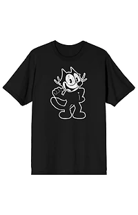 Felix The Cat Check Me Out T-Shirt