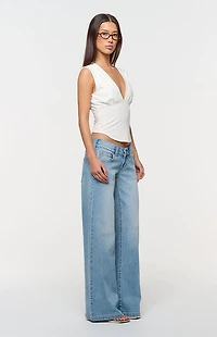 ABRAND Jody 00 Low Rise Wide Leg Jeans