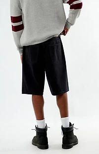 FORD Black Baggy Denim Shorts