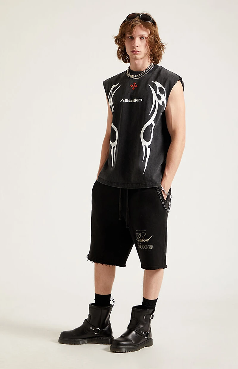 Pacsun Resilient Fleece Baggy Sweat Shorts