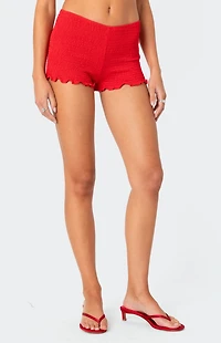 Edikted Valentina Scrunch Shorts