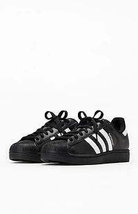 adidas Black & White Superstar II Shoes