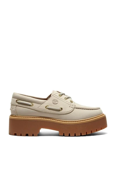 Timberland Women's Taupe Stone Street Boat Shoes