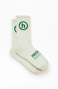 Hidden NY Marled Classic Crew Socks