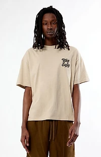 Pacsun Take It Easy Embroidered T-Shirt