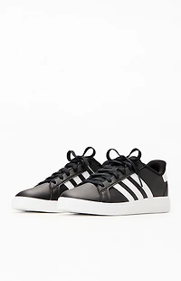 adidas Kids Black Grand Court 2.0 Shoes