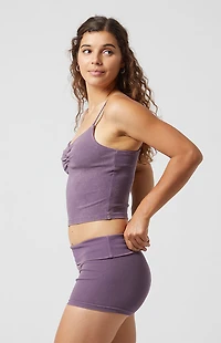 PAC 1980 Active Fold-Over Micro Biker Shorts