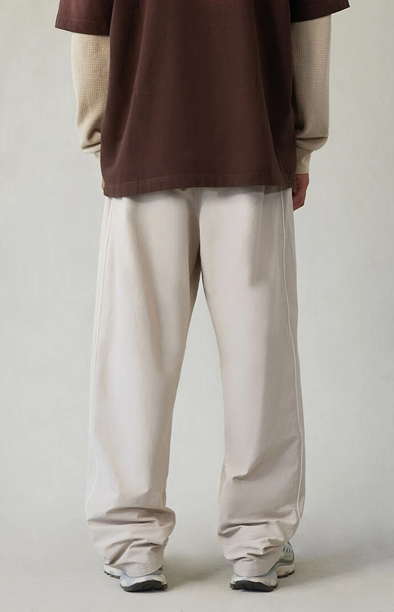 Pacsun Gray Baggy Track Pants