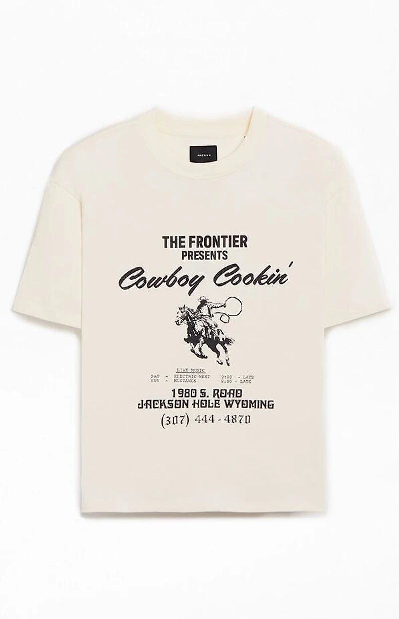 Pacsun Cowboy Cookin' Oversized T-Shirt