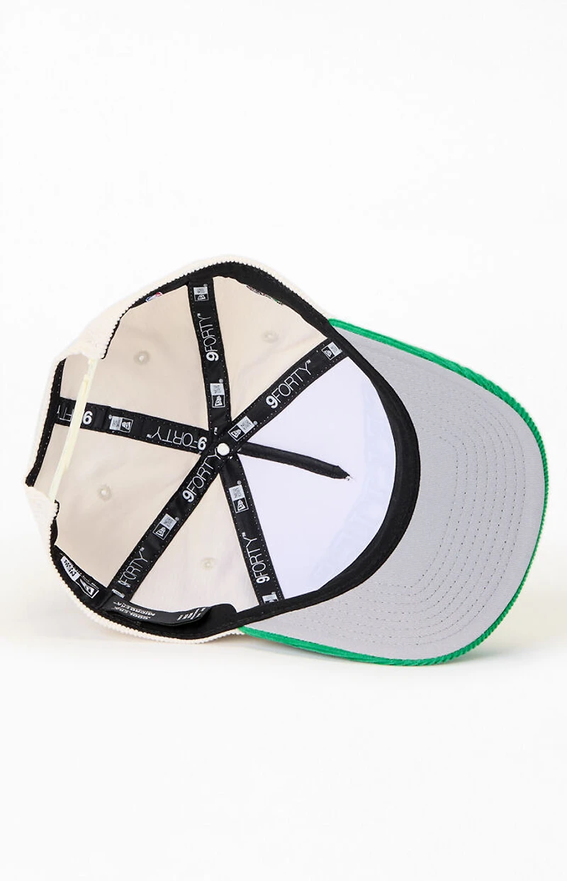 New Era Boston Celtics 9FORTY Corduroy Snapback Hat