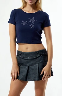 Your Favorite Rhinestone Star Trio Baby T-Shirt