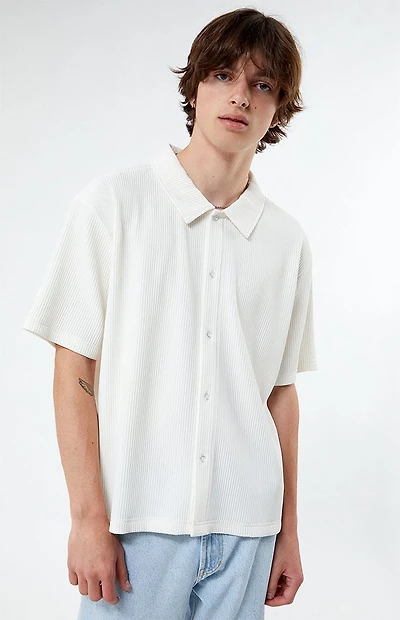 Pacsun Ribbed Woven Camp Shirt