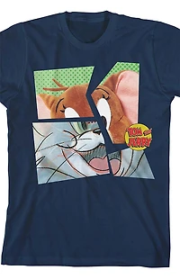 Kids Tom & Jerry Plush T-Shirt