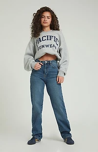 Pacsun '90s Boyfriend Jeans Dark Indigo