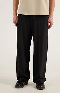 Pacsun Gray Pleated Baggy Trousers
