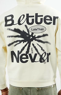 Pacsun Better Late Than Never Heavy Hoodie