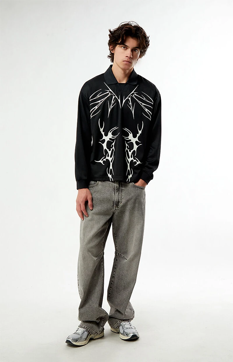 Pacsun Cyber Long Sleeve Soccer Jersey