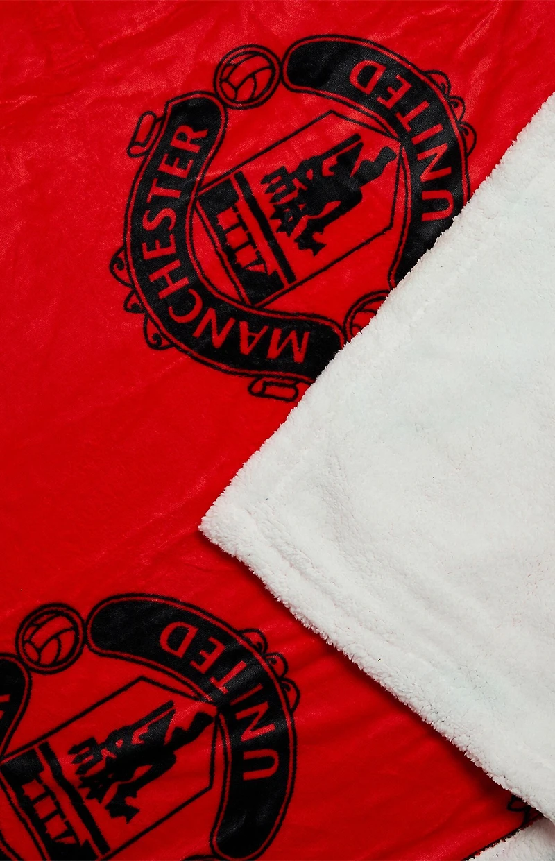 Manchester United FC Classic Throw Blanket