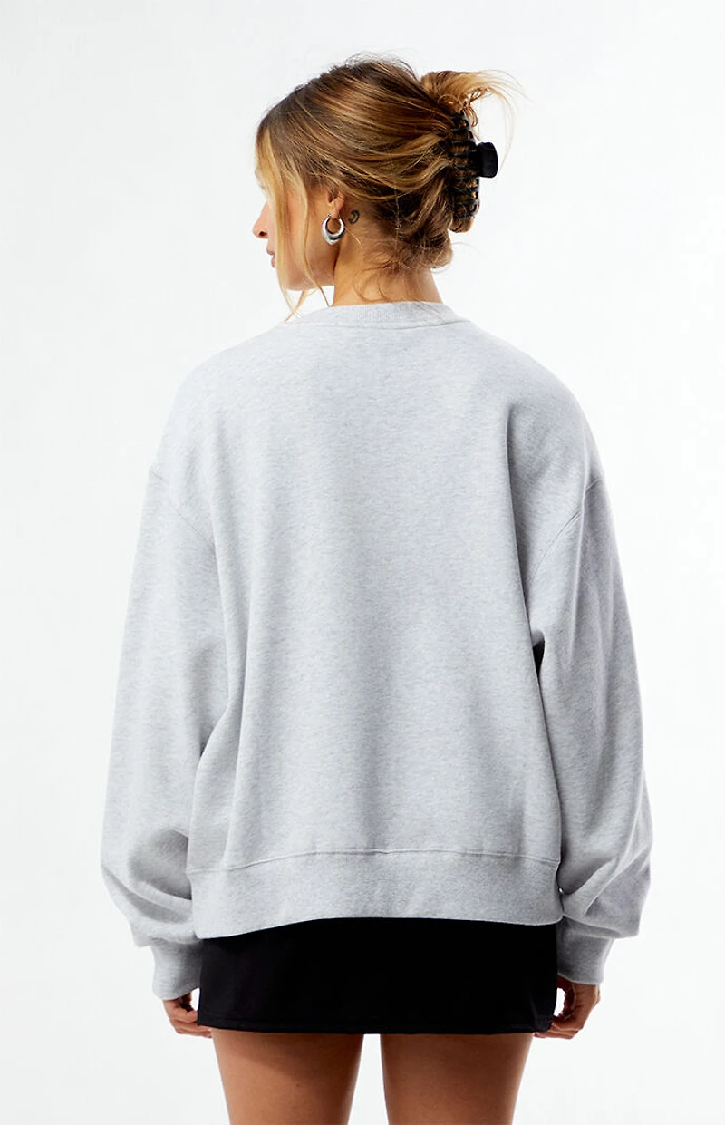 WILD COLLECTIVE x Pacsun University of Wisconsin Badgers Crew Neck Oversized Sweatshirt