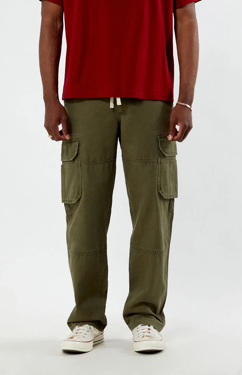 Wrangler x PacSun Relaxed Straight Cargo Pants