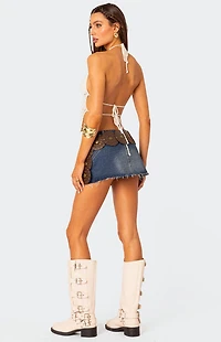 Edikted Jada Open Back Crochet Top