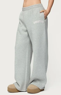 Edikted Lover Wide Leg Sweatpants