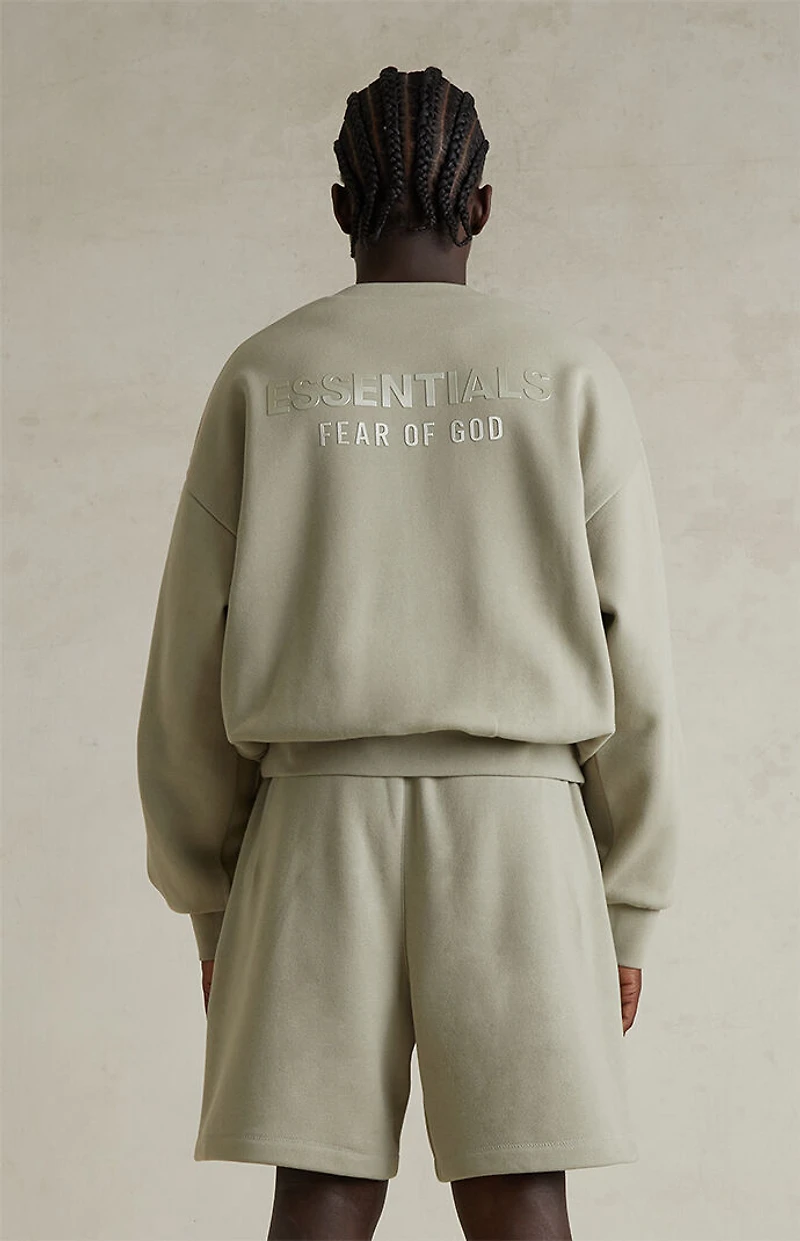 Fear of God ESSENTIALS Abbey Stone Classic Fleece Crew Neck Sweatshirt