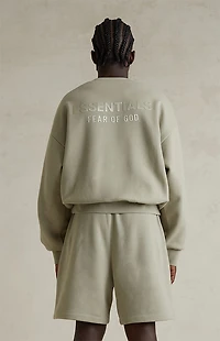 Fear of God ESSENTIALS Abbey Stone Classic Fleece Crew Neck Sweatshirt