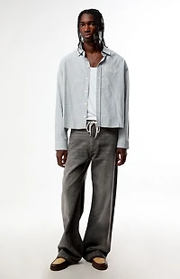 Pacsun Stay Striped Long Sleeve Shirt