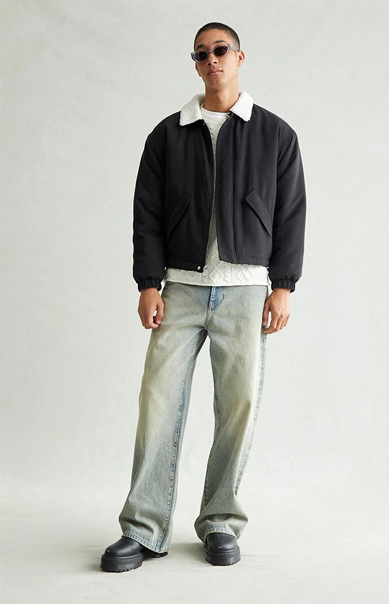 Pacsun Blake Extreme Baggy Jeans Light Blue Tinted