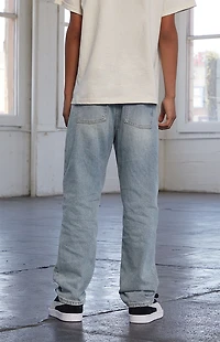 Pacsun Kids Straight Leg Jeans Light Blue Tint