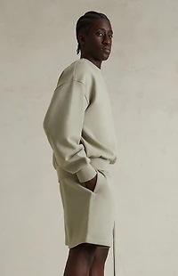 Fear of God ESSENTIALS Abbey Stone Soccer Fleece Sweat Shorts