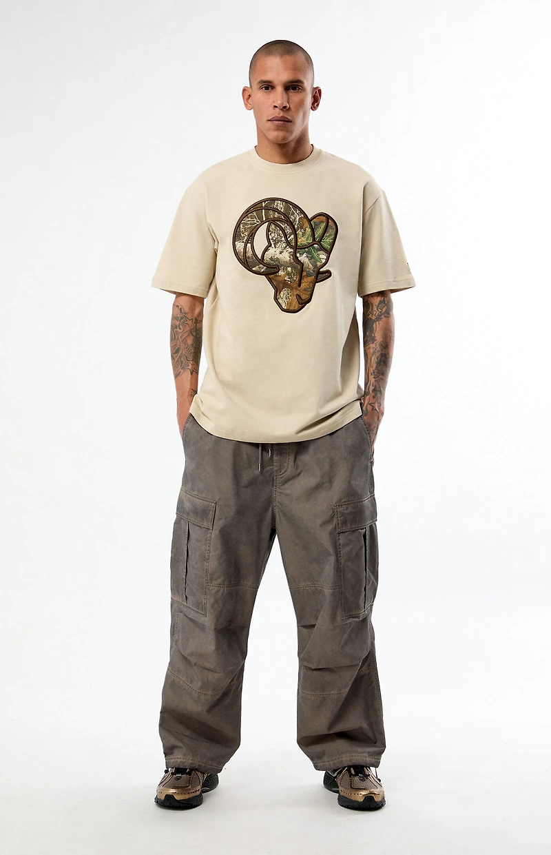 New Era LA Rams Real Tree Camo T-Shirt