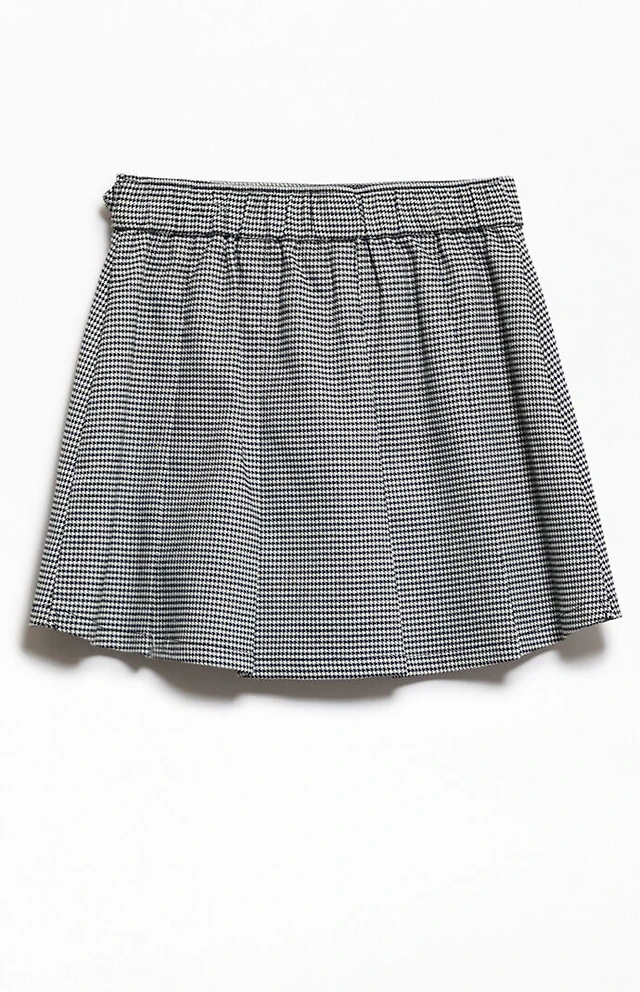 Pacsun Kids Plaid Buckle Skort